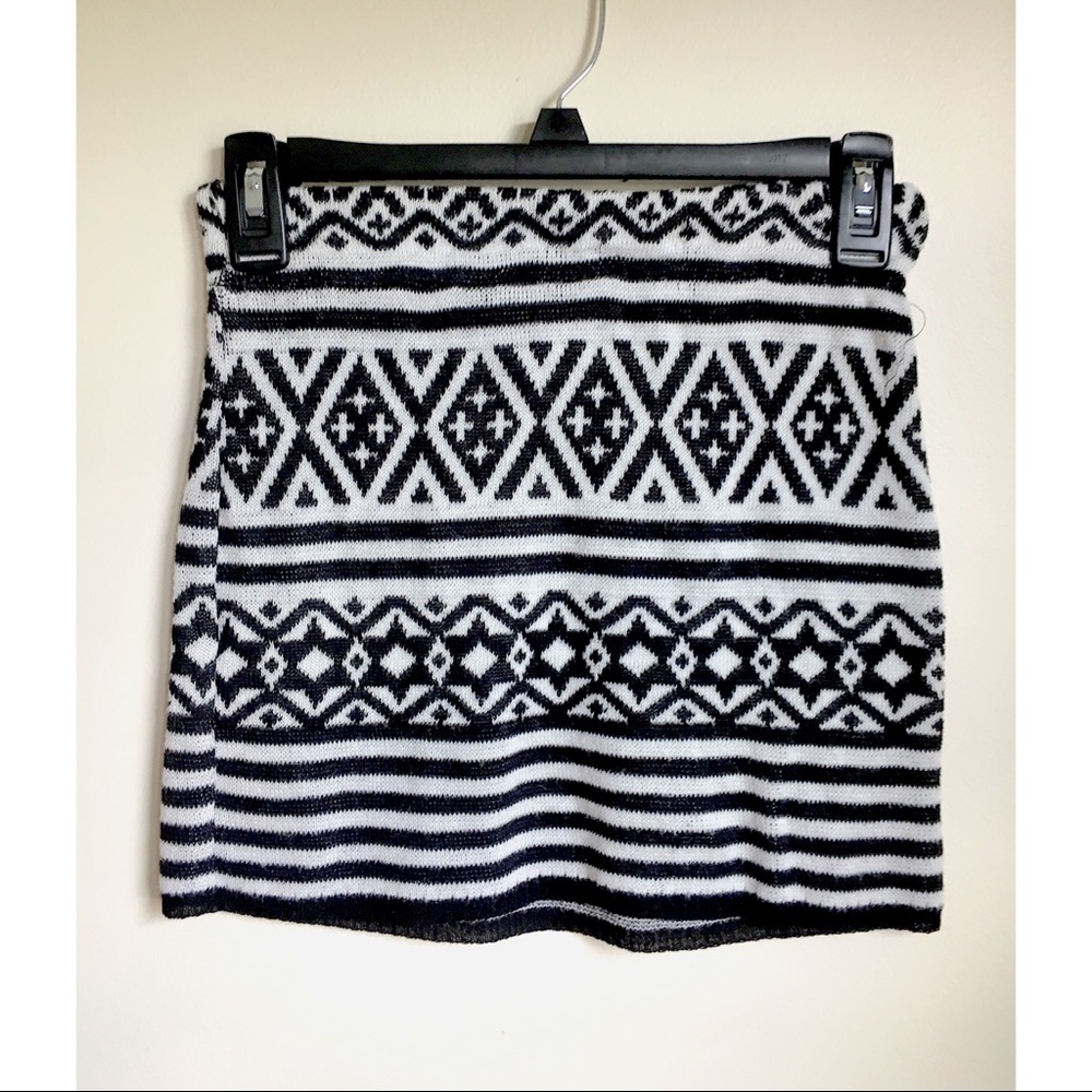 Knit Mini Skirt